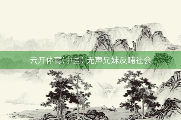 云开体育(中国) 无声兄妹反哺社会